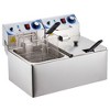 Acekool Electric Deep Fryer with Dual Baskets, Adjustable Temperature Control - 2 of 4