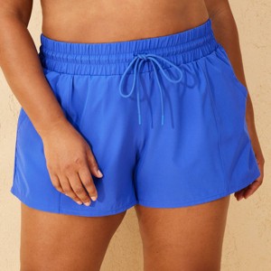 Women's Swim Board Shorts with Pockets - Shade & Shore™ - 1 of 3