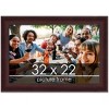PosterPalooza | Linear Brown Picture Frame - UV Acrylic, Backing Board, Hanging Hardware Included - 2 of 4