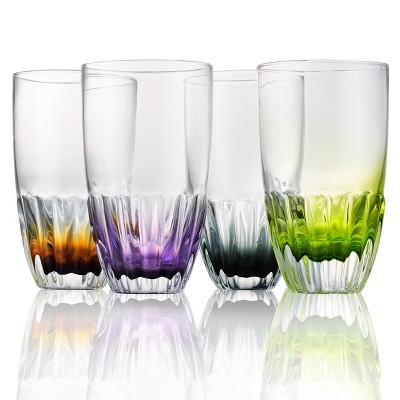 Artland Solar 14 Ounce Double Old Fashioned Glass, Set of 4