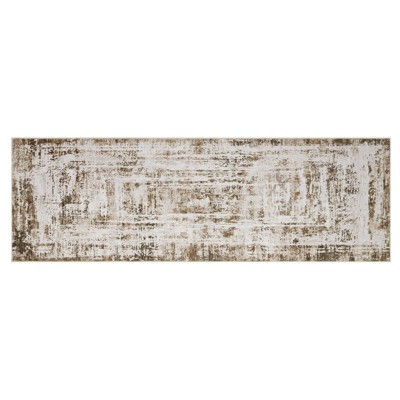 2x6 Area Rugs - Ultra-Thin Washable Rug with Non-Slip Backing, Ideal for Living Room, Bedroom, Kitchen Floor Carpet - Modern Abstract Style