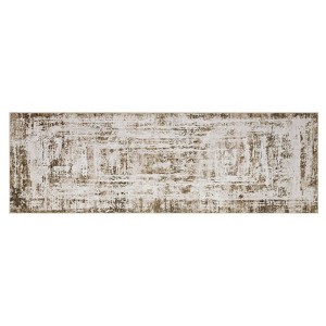 2x6 Area Rugs - Ultra-Thin Washable Rug with Non-Slip Backing, Ideal for Living Room, Bedroom, Kitchen Floor Carpet - Modern Abstract Style - 1 of 4