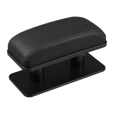 Unique Bargains Universal Anti-Fatigue Car Armrest Adjustable Height Left  Elbow Support Pad Black