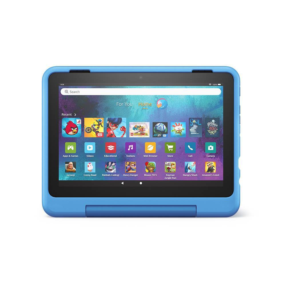Photos - Tablet Amazon Fire HD 8 Kids Pro  8" - 32GB - Cyber Sky  (2022 Release)