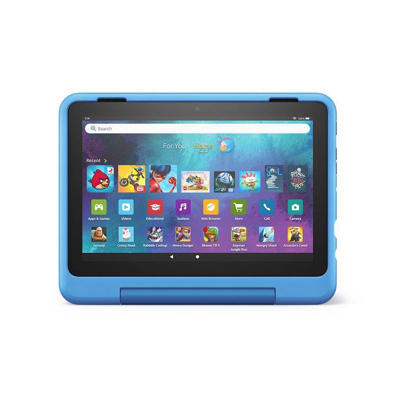 Amazon Fire HD 8 Kids Pro Tablet 8&#34; - 32GB - Cyber Sky (2022 Release), 1 of 13