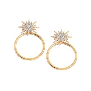 SOHI Women's Celestrial Drop Earrings - 1 of 3