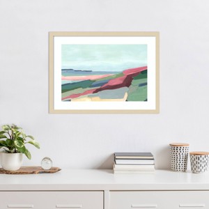 Amanti Art Rhythm of colors by Andrea Mejia Wood Framed Wall Art Print - 1 of 4