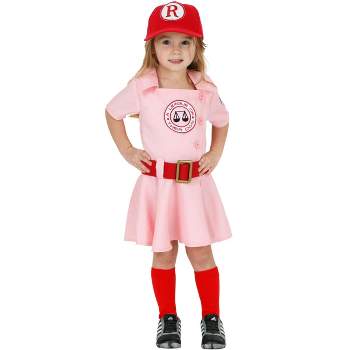 HalloweenCostumes.com Toddler A League of Their Own Dottie Costume.
