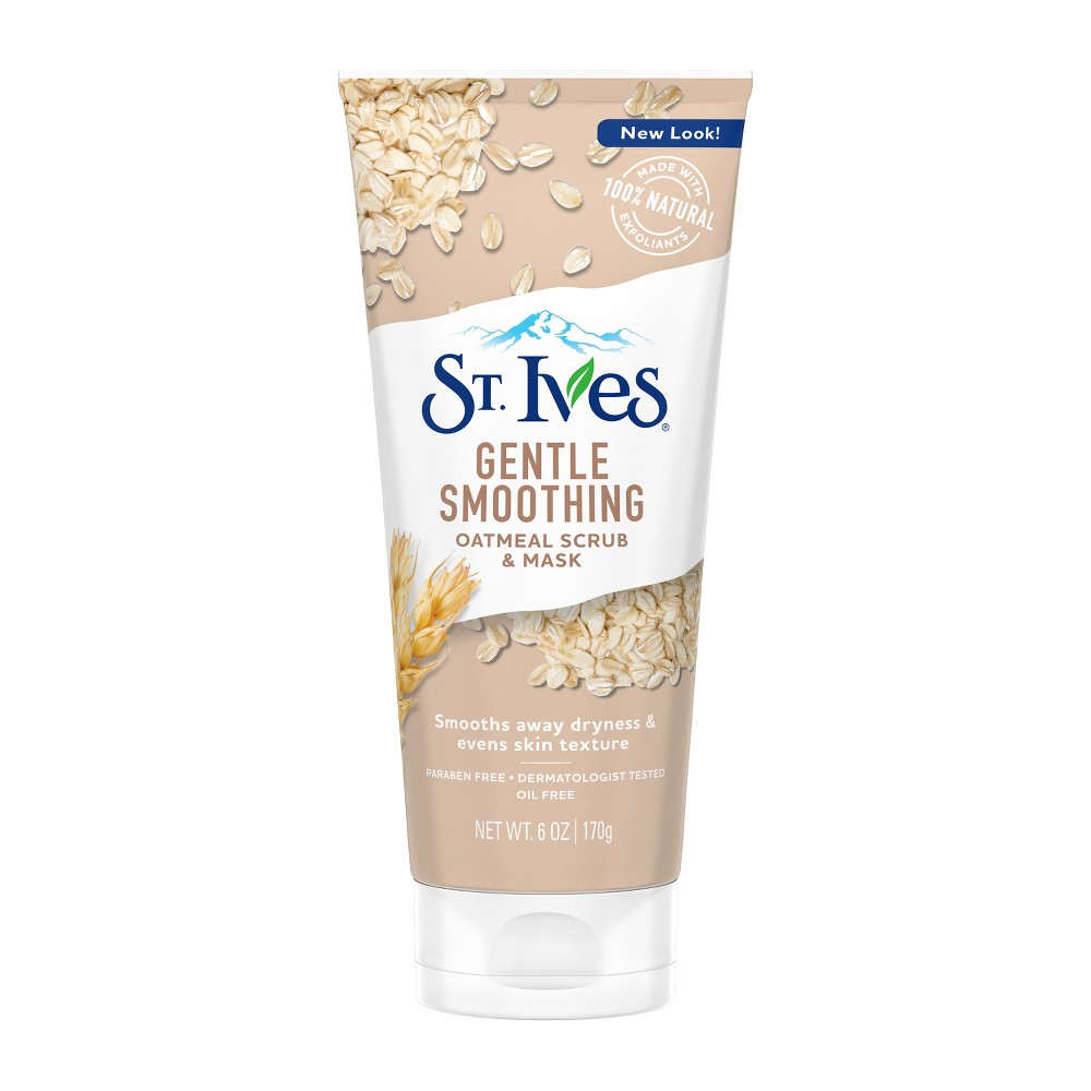 UPC 077043355862 product image for St. Ives Gentle Smoothing Oatmeal Scrub and Mask - 6oz | upcitemdb.com