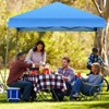 Costway 10ft X 10ft Pop Up Tent Slant Leg Canopy W/ Roll-up Side Wall - 2 of 4