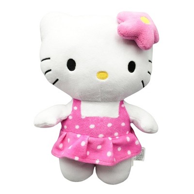 Sanrio Hello Kitty Plush Doll Christmas Polka Dot Outfit Kids Stuffed Toy  6.5