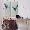 Stupell Industries Expressive Flying Cranes Abstract Birds, 13" x 30" - 3 of 4
