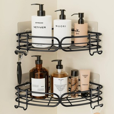 ATTOP 2-Shelf Stainless Steel Wall Mount Shower Caddy, 2 Count