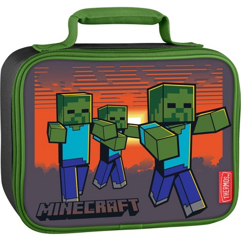 thermos soft lunch kit minecraft