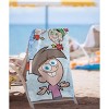Fairly Oddparents Merry Fairy Timmy Wanda Cosmo 30” x 60” Beach Towel - 2 of 4