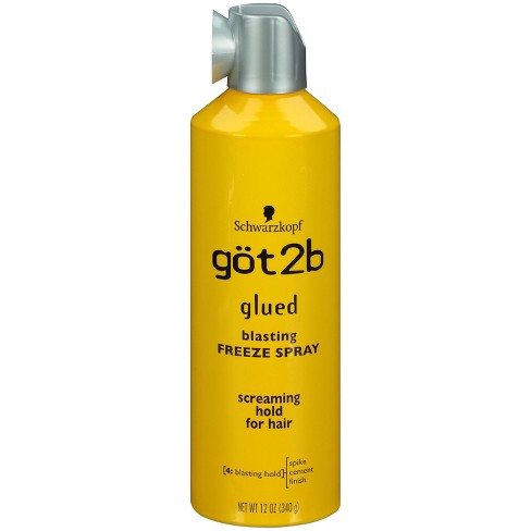 Got2b hair store spray