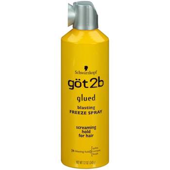 got2B Schwarzkopf Glued Blasting Freeze Hair Spray - 12oz