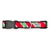 The Worthy Dog Holiday Stripe Dog Collar - 3 of 3