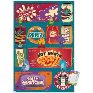 Trends International Disney Monsters at Work - Grid Unframed Wall Poster Prints - 1 of 4
