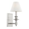 Savoy House Washburn 1 - Light Wall Light in  Satin Nickel - 2 of 4