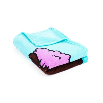 Afro Unicorn Kids&#39; Throw Blankets_2