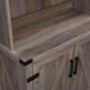 Wall Bar Cabinet with Glass Doors - Home Source - 4 of 4