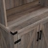 Wall Bar Cabinet with Glass Doors - Home Source - image 4 of 4