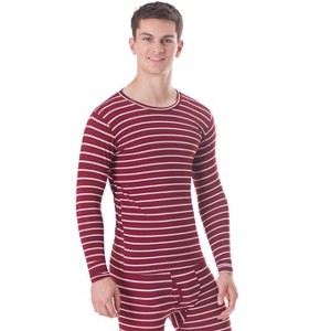 Rocky Men's Thermal Tops Base Layer Fleece Lined Top Long John Underwear Shirt, Tagless, Insulated For Outdoor Ski Warmth / Extreme Cold Pajamas - 1 of 3