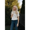 Women's Fruit Embroidered Sweater - Aaron & Amber - 3 of 3