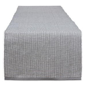 Design Imports 2-Tone Ribbed Table Runner - 1 of 4