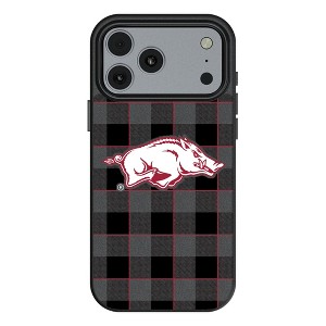 NCAA SEC Universities Plaid MagSafe Compatible Cell Phone Case for Apple iPhone 17 Series - 1 of 4