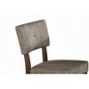 Drake Gray Fabric & Espresso Finish Side Chair (Set of 2) - 4 of 4