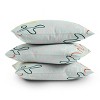 Lane and Lucia Rainbow Pathway Square Throw Pillow Light Blue - Deny Designs - 4 of 4