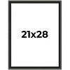 PosterPalooza | Antique Black Picture Frame - UV Acrylic, Foam Board Backing, Hanging Hardware - 2 of 4
