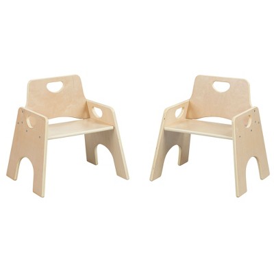 Ecr4kids Stackable Wooden Toddler Chair 10in Natural 2 Pack Target   GUEST E3bd901e 2784 4f17 98e6 2da24bb7b3ca