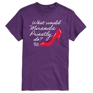 Men's - The Devil Wears Prada - What Would Miranda Do Short Sleeve Graphic T-Shirt - 1 of 3