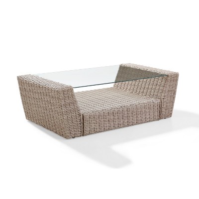 target wicker coffee table