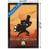 Trends International Marvel Heroic Silhouette - Rocket Raccoon Framed Wall Poster Prints - 3 of 4