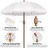 Yaheetech 9ft Patio Umbrella with Crank Operating Mechanism for Garden, Backyard - 4 of 4