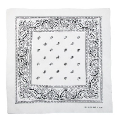 PAISLEY 22 12-PACKS Made In The USA Bandannas