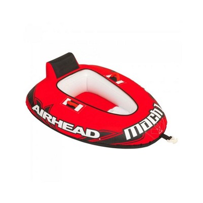 Airhead Mach 1 Inflatable Single Rider Towable Water Lake Ocean River Tube