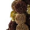 YOOCOZZ Unique Christmas Ornaments Decoration - Eye-catching DecorativeTall Plush Christmas Tree Table Decor, Coffee/Multicolored - 3 of 4