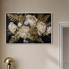 Art Remedy Glass Vase and Classical Flowers Classical vintage floral vase wall art Framed - 2 of 4