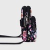 Anna-Kaci Women's Floral Oxford Cloth Crossbody Bag - Lightweight Compact Shoulder Purse - 2 of 4