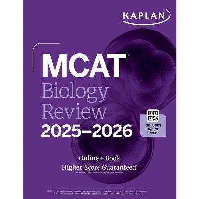 MCAT Biology Review 2025-2026 - (Kaplan Test Prep) by  Kaplan Test Prep (Paperback)