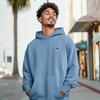 Dalix Astronaut Embroidery Relaxed Hoodie Soft Fleece Sweatshirt Fit Lounge Mens - 4 of 4