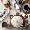 10.5" Stoneware Reactive Glaze Dinner Plate - Hearth & Hand™ with Magnolia - 4 of 4