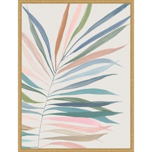 Amanti Art Tropical Harmony II by Hannah Dawson Framed Canvas Wall Art - 1 of 4