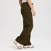 Women's Mid-Rise Straight Leg Corduroy Pull-On Pants - Universal Thread™ - 3 of 4