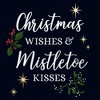 Girl's Lost Gods Christmas Wishes and Mistletoe Kisses T-Shirt - image 2 of 4